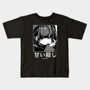 Kawaii Anime Cute Girl Japanese Manga Streetwear Harajuku Style Kids T-Shirt